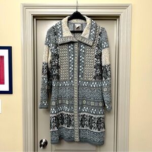 Sundance Wool Duster with Snap Closer